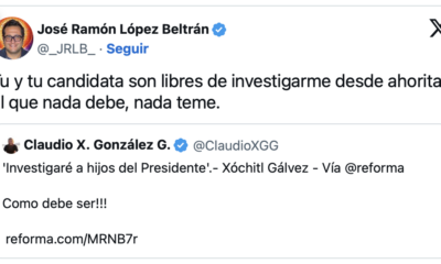 Hijo de AMLO reta a Claudio X. González a investigarlo